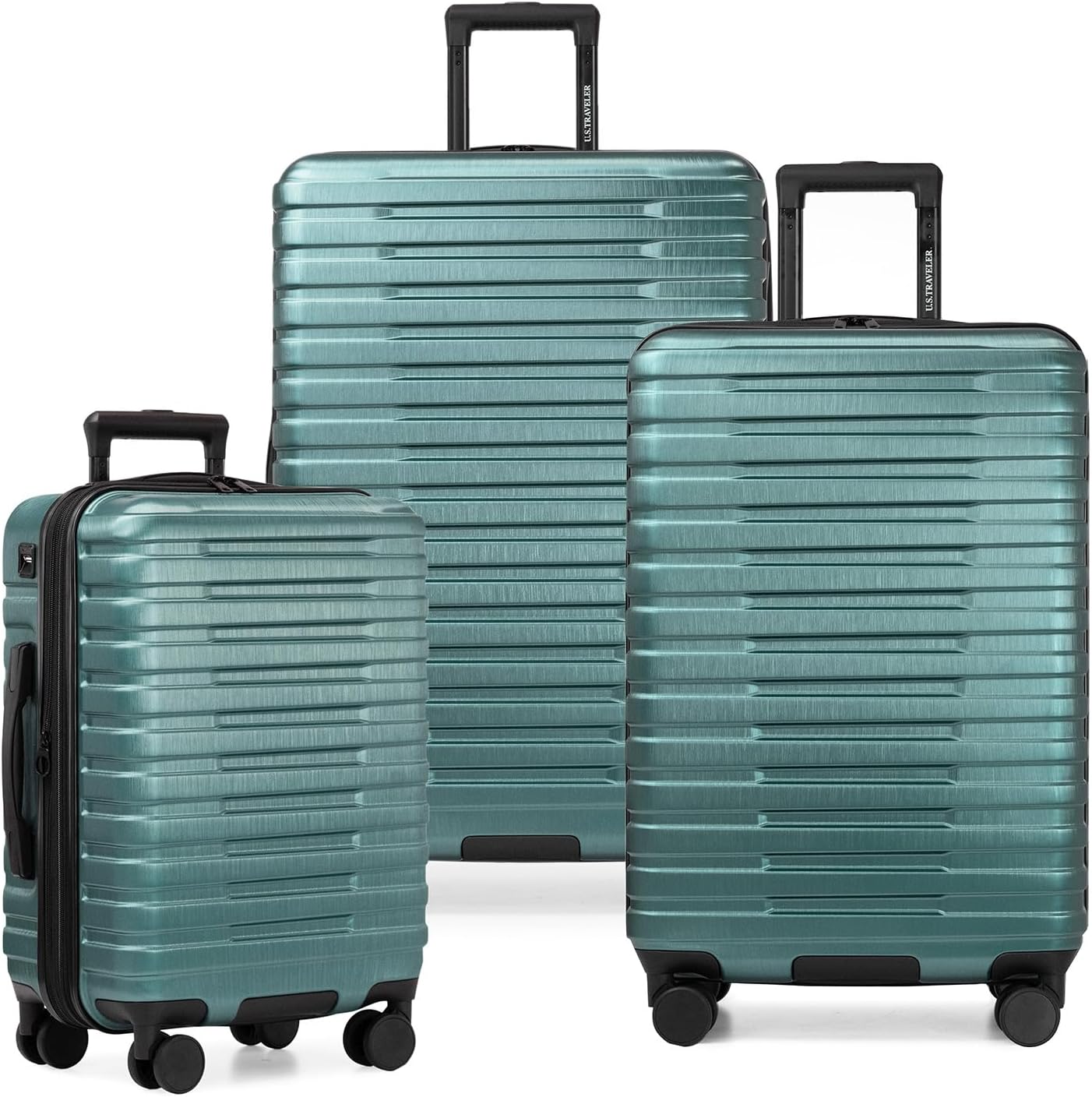 Durable Hardside Travel Suitcase Set with USB Port and Wheels