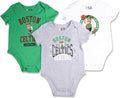Ultra Game Youth NBA Official Baby Super Soft Cotton 3 Pack Creeper