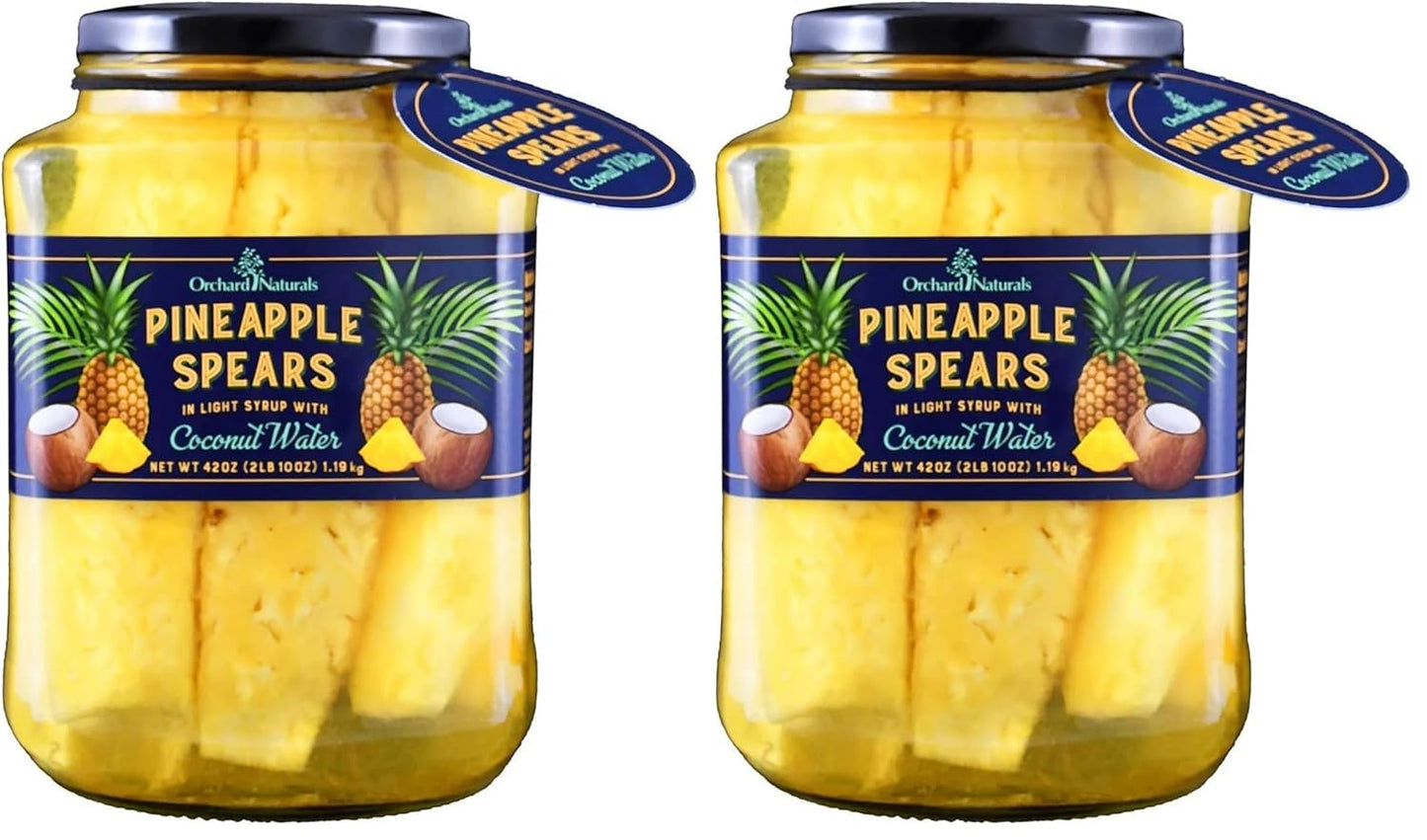 Orchard Naturals Pineapple Spears in Light Syrup Review