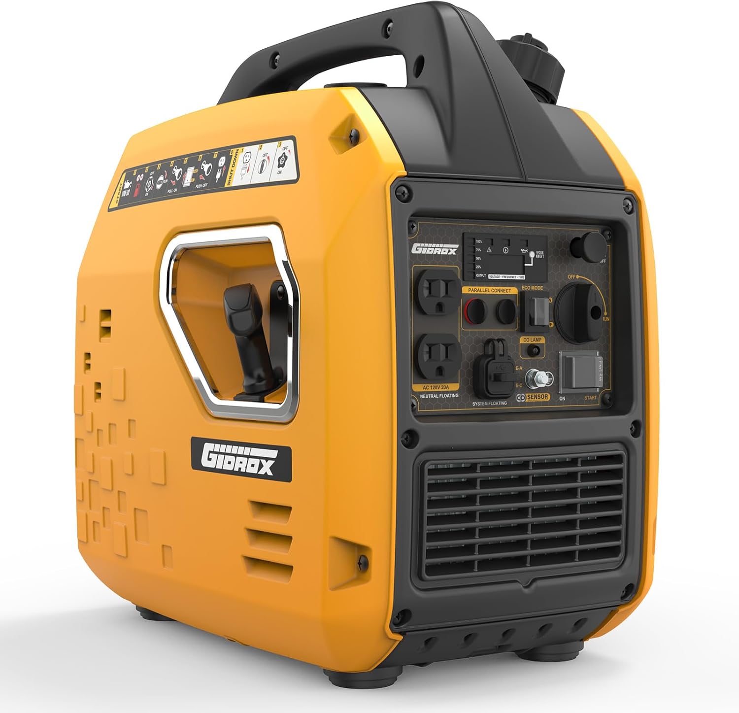 2500W Portable Inverter Generator for Camping and RV Use