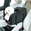 Center Console Dog Car Seat for Small Dogs and Cats - Console Booster