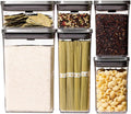 OXO SteeL 6-Piece POP Container Set for Organized Pantry
