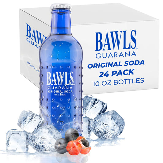 BAWLS Guarana Original - High Energy Caffeinated Drink 10oz