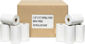 50 First Data 3 1/8 x 119 Thermal Credit Card Paper Rolls - Clear