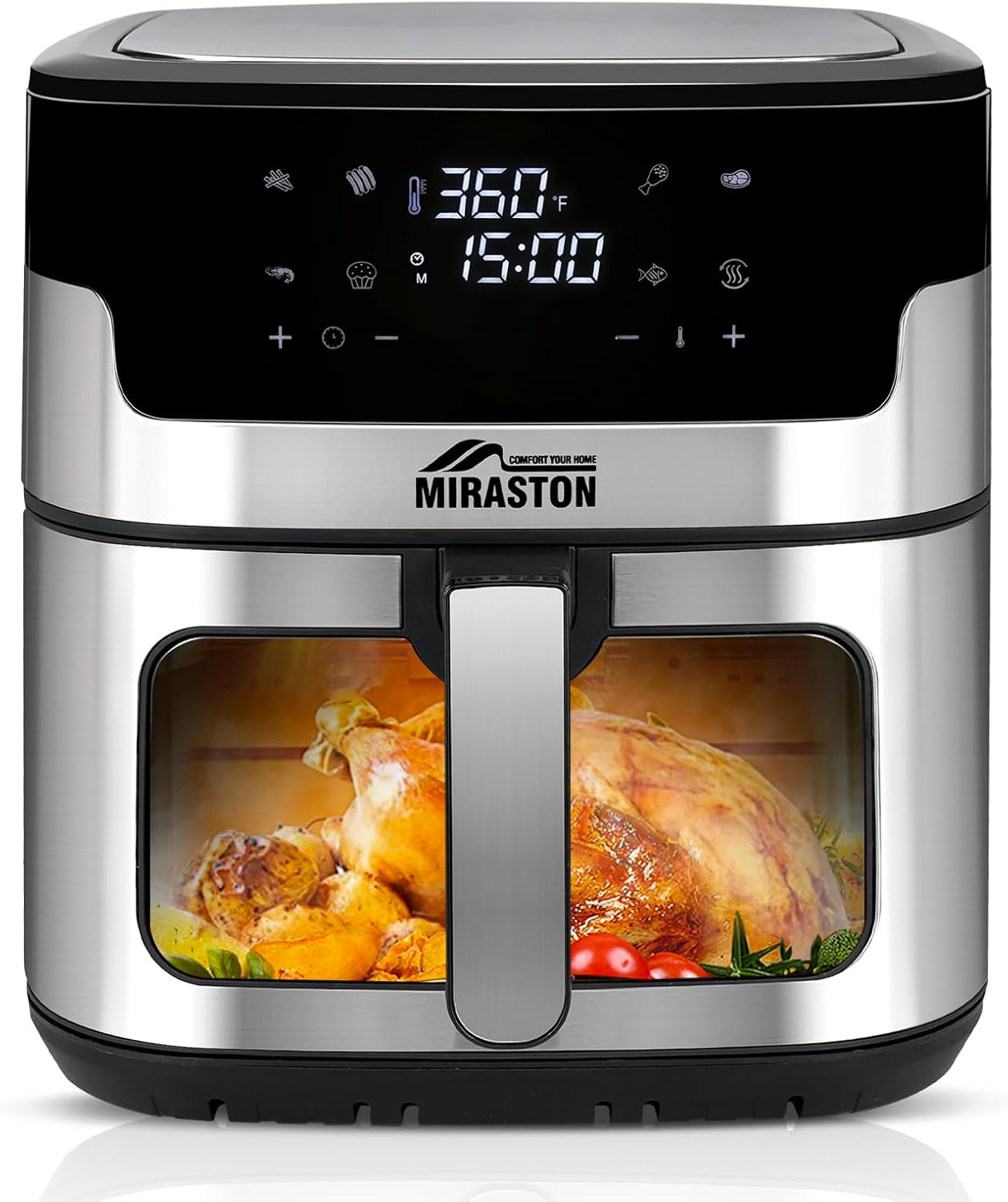 Fast Cooking Family-Sized Air Fryer by MIRASTON