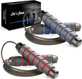 Jump Rope Ball Bearings Tangle-Free Rapid Speed Cable - Adjustable 2