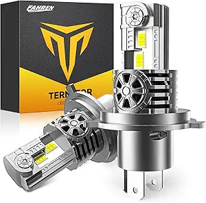 Termitor 2024 Upgraded H4 LED Bulbs: 800% Ultra Brightness