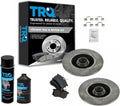 Rear Brake Pad & Rotor Kit for 2002 Audi A4 - Ceramic Complete Kit