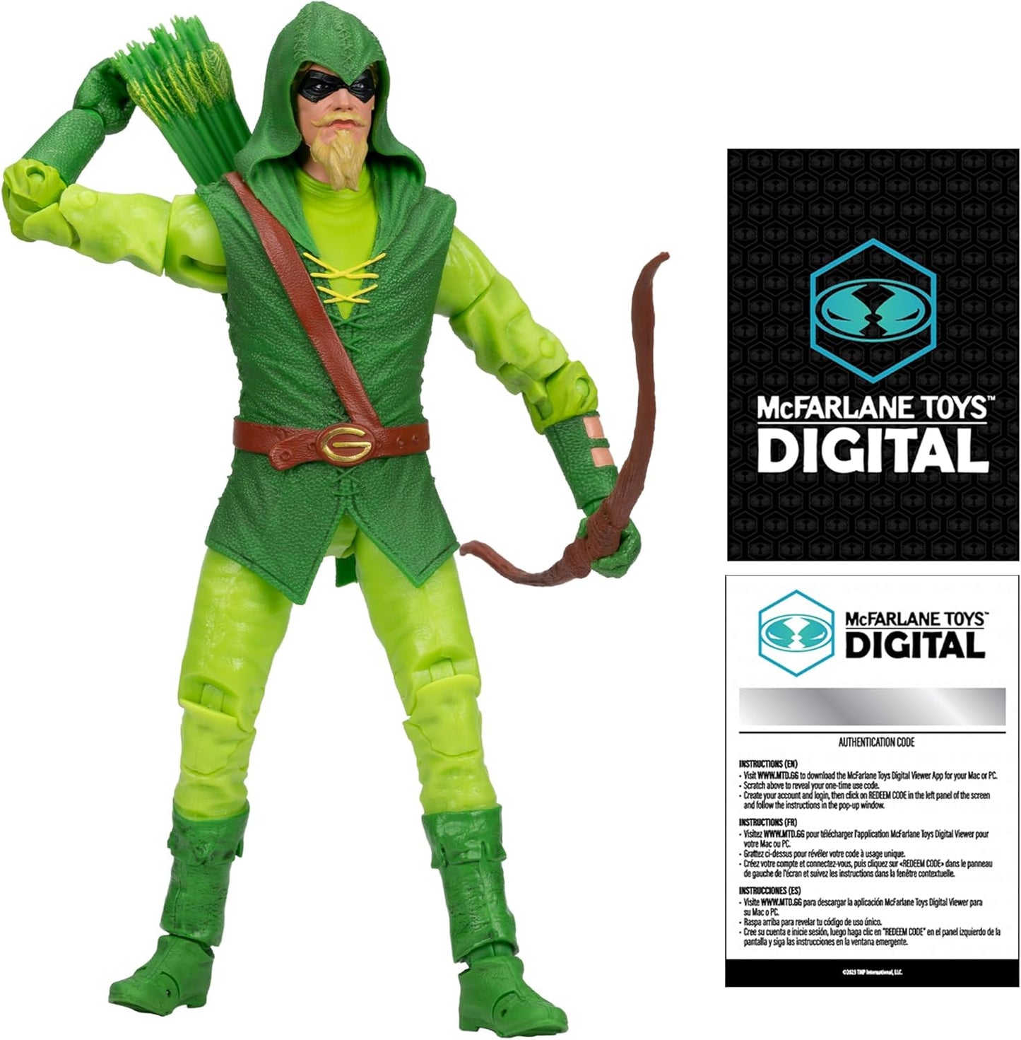 McFarlane Green Arrow Action Figure - Digital Collectible