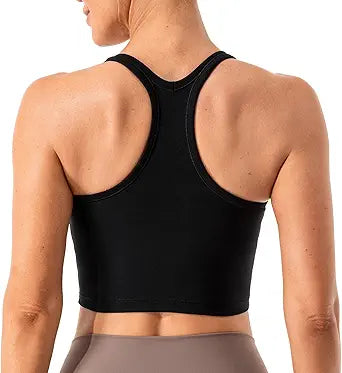 Lavento Women's Racerback Sports Bra for Yoga and Workouts