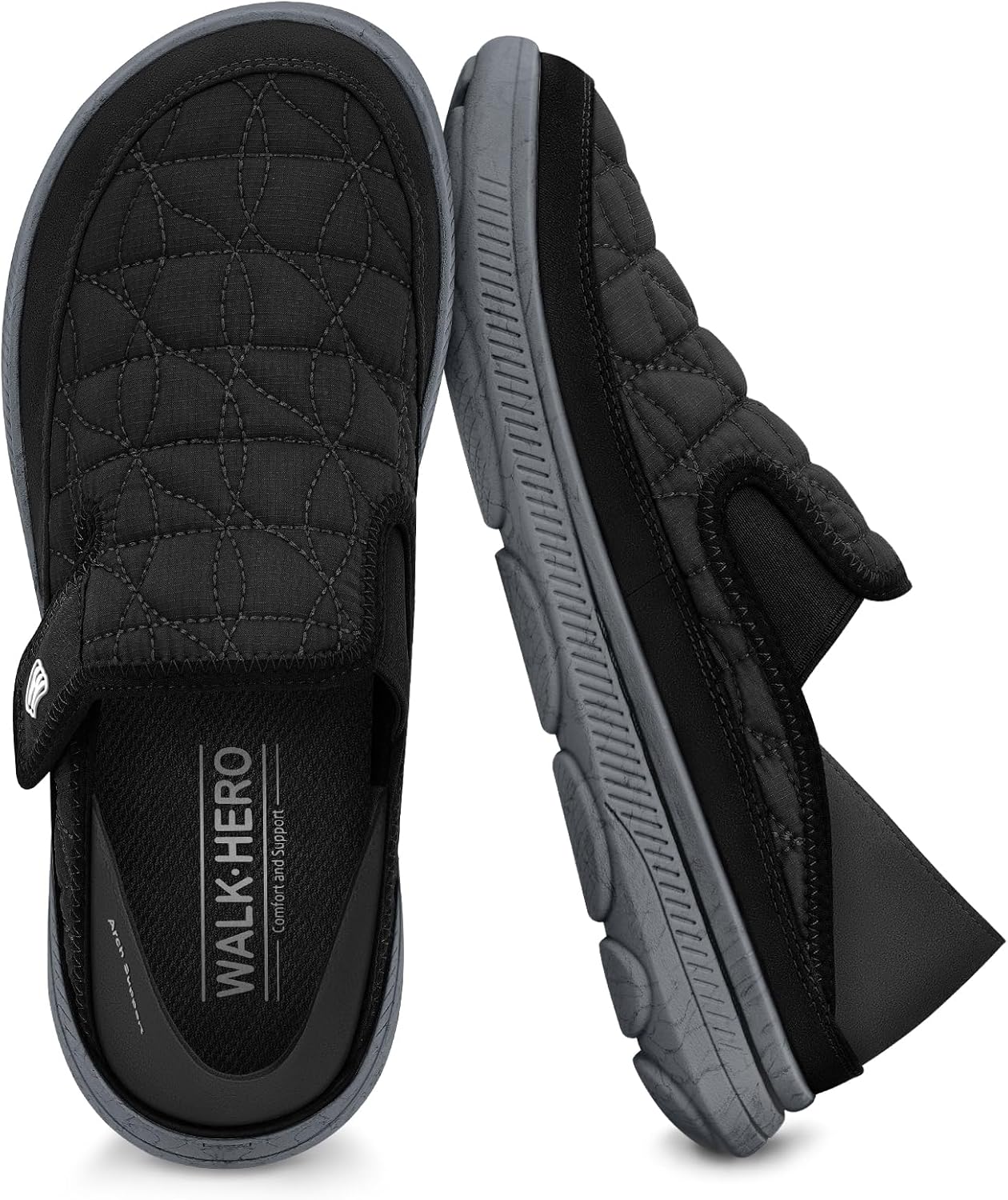 Mens Slippers for Plantar Fasciitis with Arch Support Design