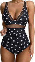 SUUKSESS Women Sexy Mesh Tummy Control Swimsuit (Style JKDQ)