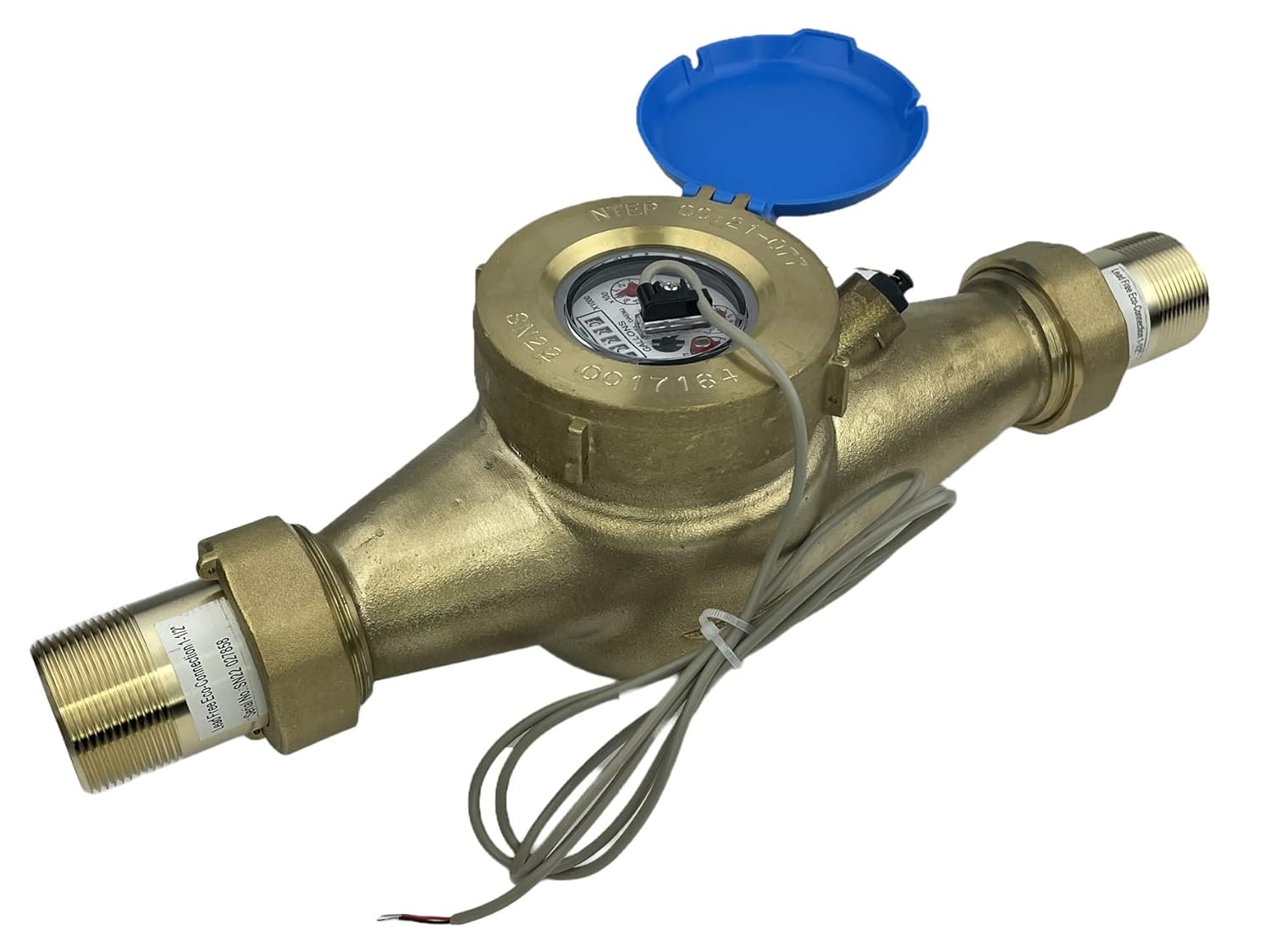 DAE MJ-150c Non Lead Potable Water Meter with Pulse Output