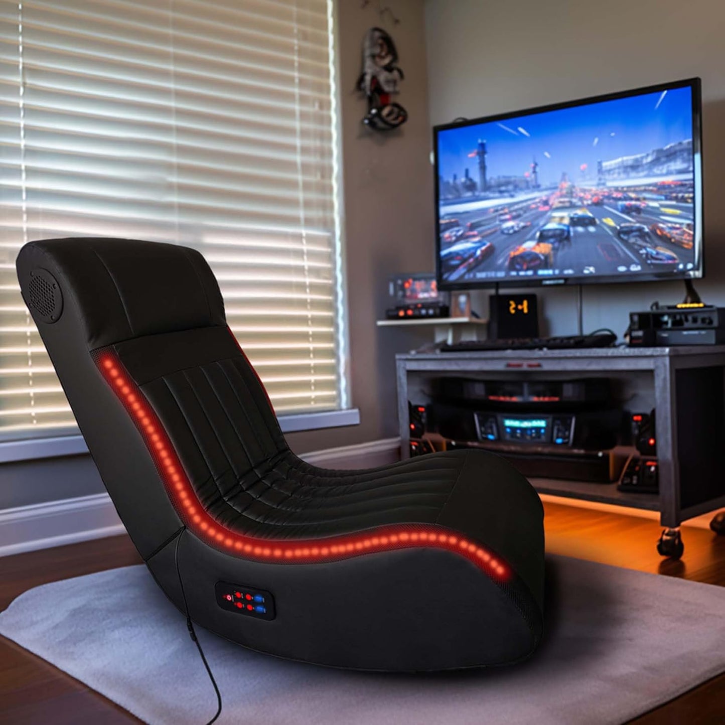 Ultimate Gaming Comfort: Foldable Rocker Chair