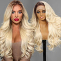 Ombre 613 Blonde Synthetic Lace Front Wig 26in - Natural Look