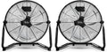 Simple Deluxe 20 in 3-Speed High Velocity Floor Fan - Heavy Duty