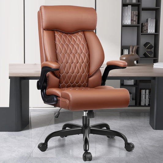 High Back Executive Office Chair with Ergonomic Design and Comfort