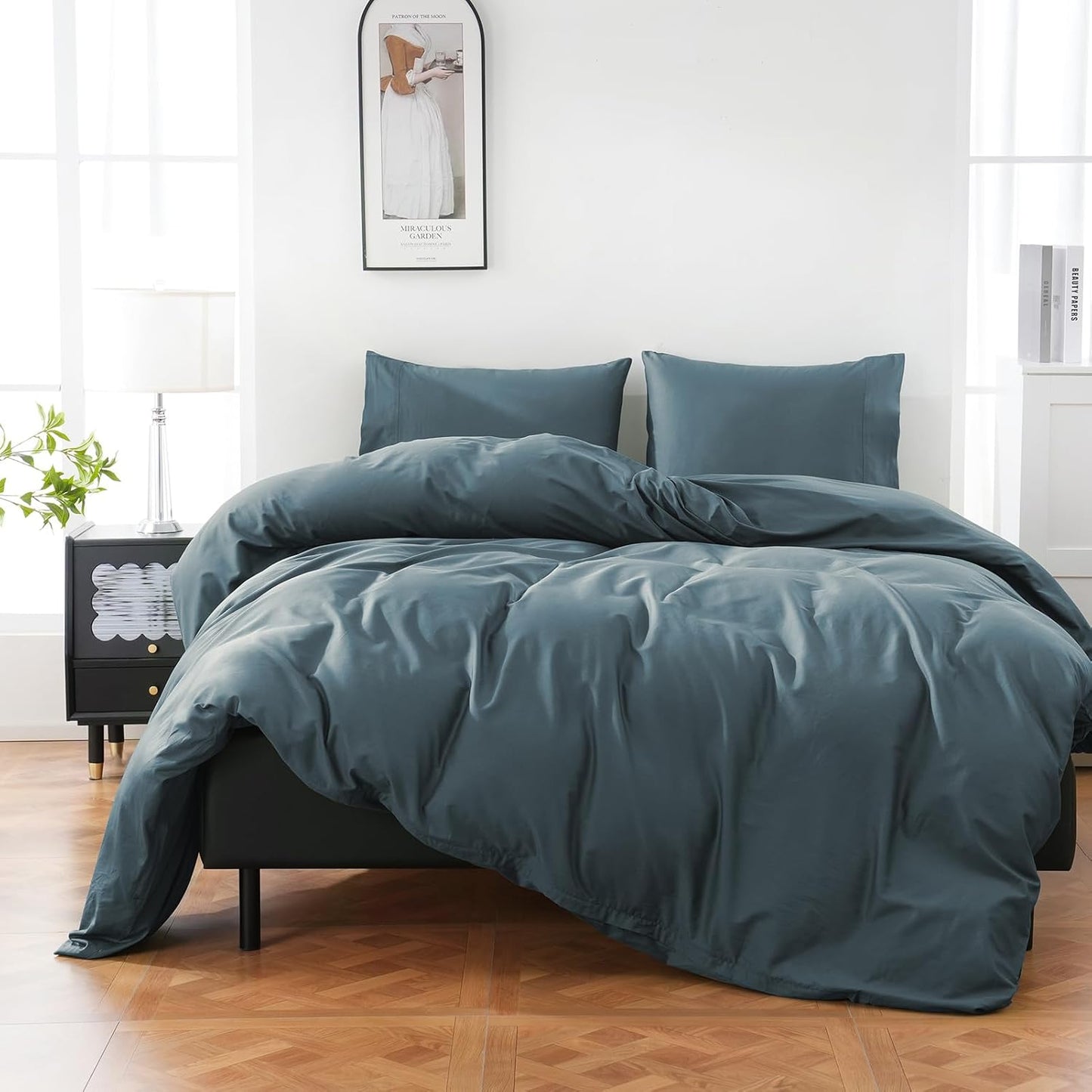 100% Organic Cotton King Duvet Cover Set for Ultimate Comfort
