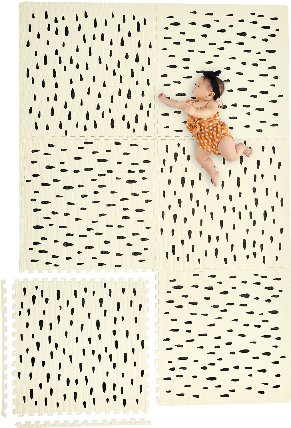 Yay Mats Stylish Extra Large Baby Play Mat for Safe Playtime