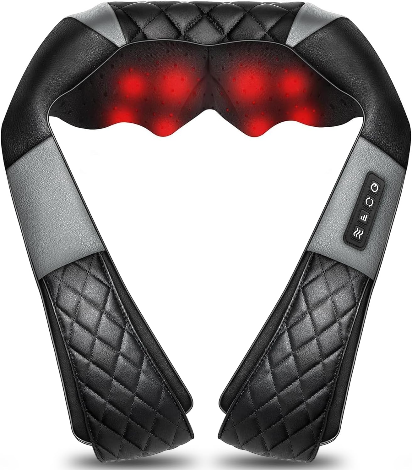 Shiatsu Neck and Back Massager with Heat for Pain Relief