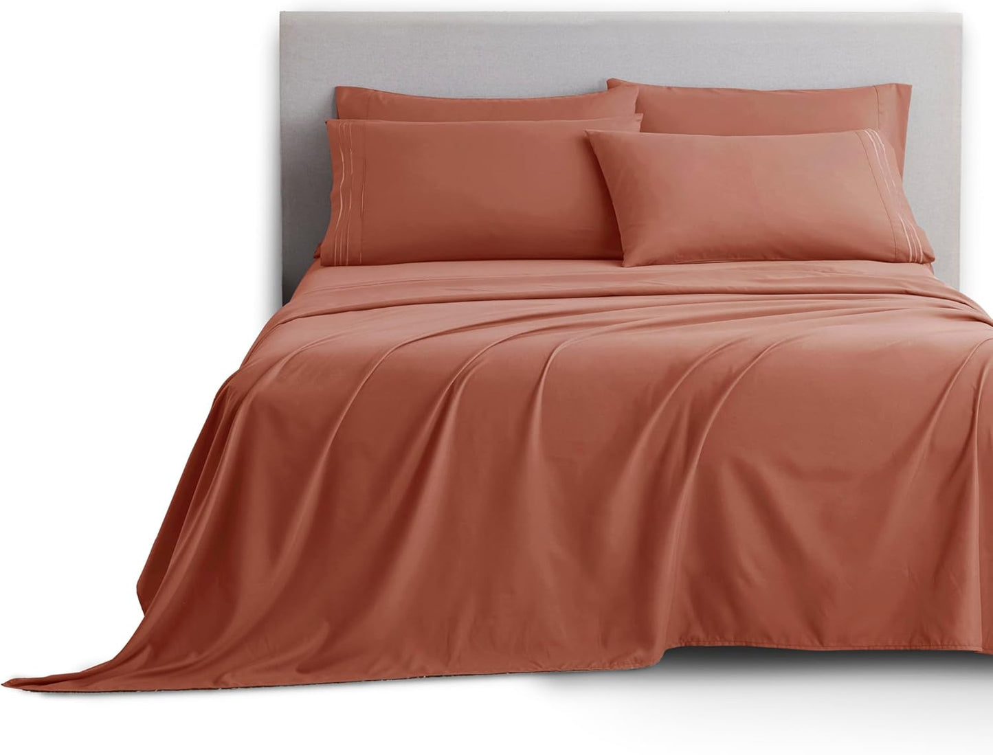 Clara Clark Cal King Sheets Set - Luxury Microfiber Bedding