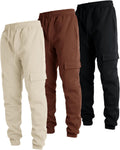 Ultra Performance 3 Pack Mens Sweatpants - Versatile Fleece Cargo nap