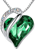 Leafael Necklaces for Women - Infinity Love Birthstone Pendant