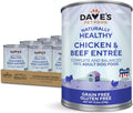 Dave's Pet Food Wet Dog Food & Topper - Chicken & Beef Flavor