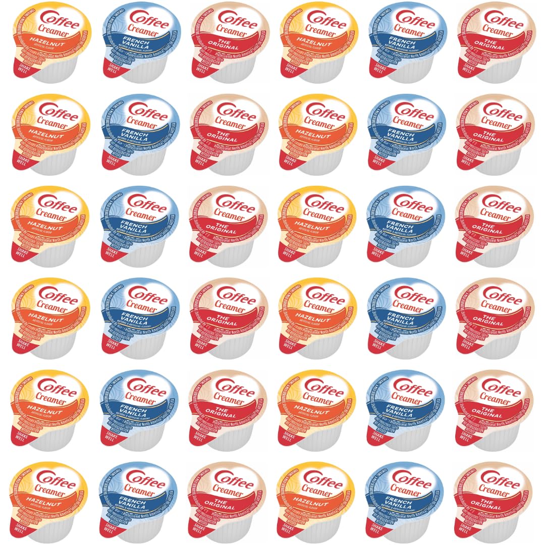 Coffee Creamer Bulk Assortment Variety Pack for Home and Office