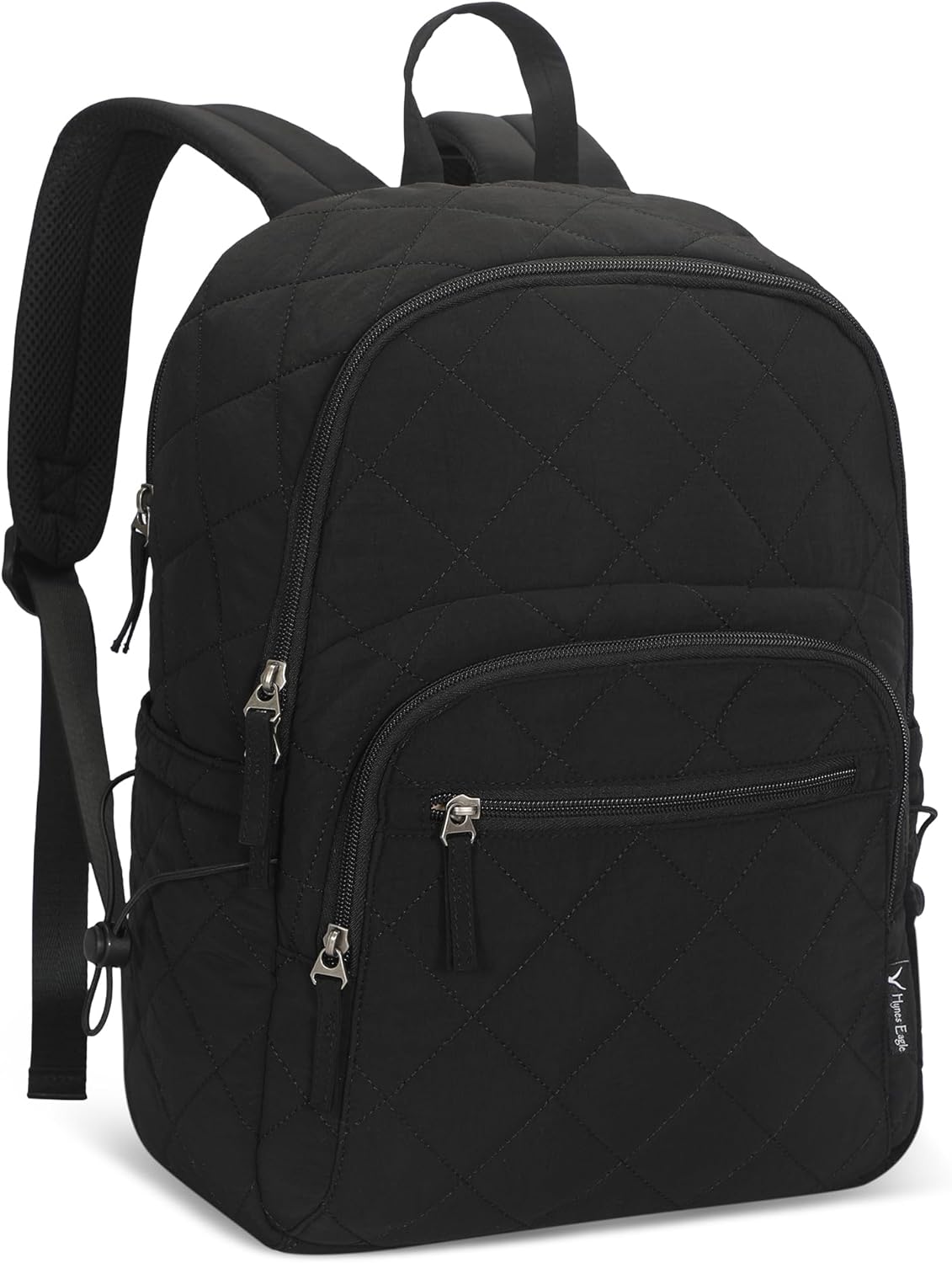 Hynes Eagle Travel Laptop Backpack for Women - Classic Black