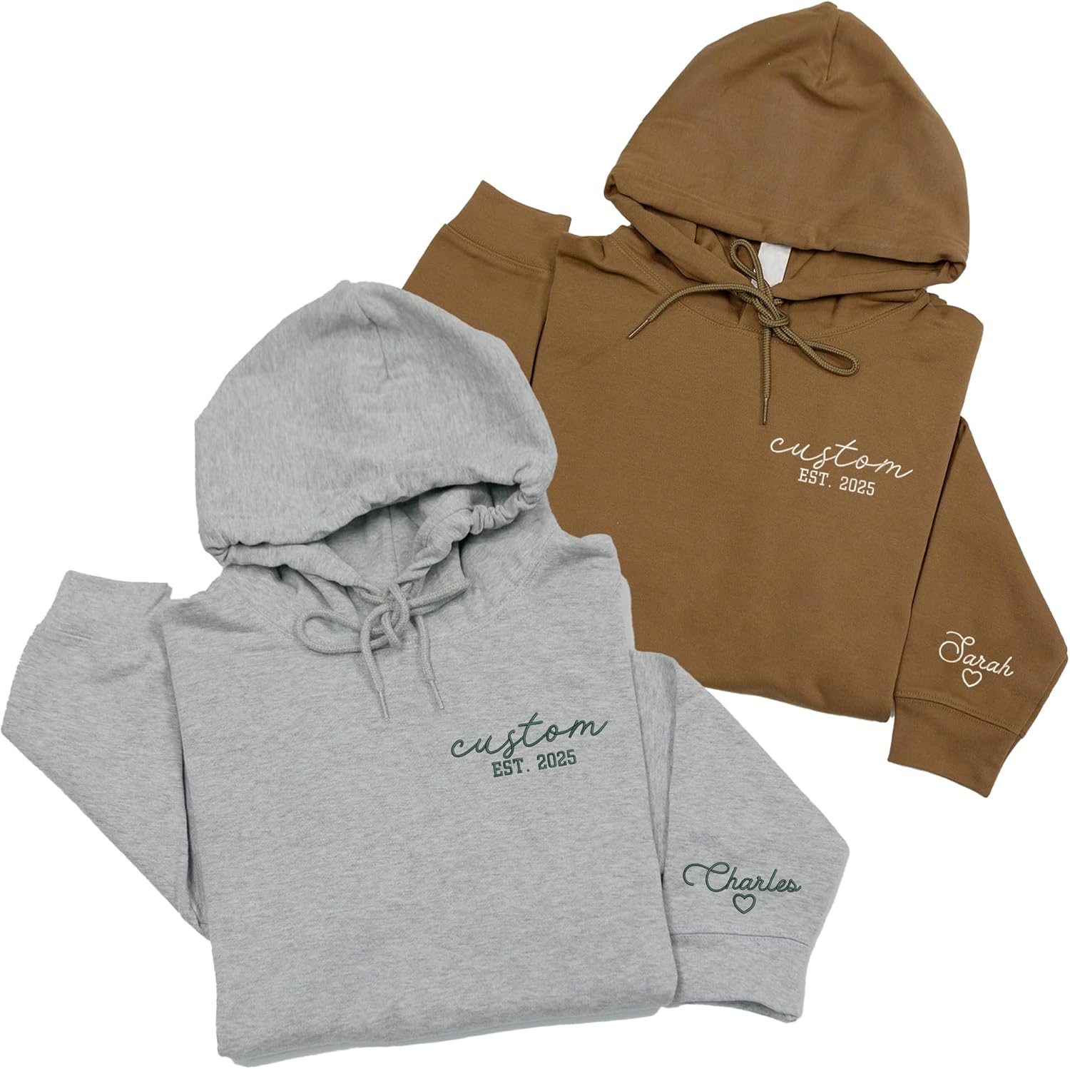 Personalized Custom Embroidered Hoodie - Gift Your Love!