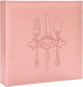 COFICE Recipe Binder 8.5x11 3-Ring Blank Family Recipe Book - Keeps