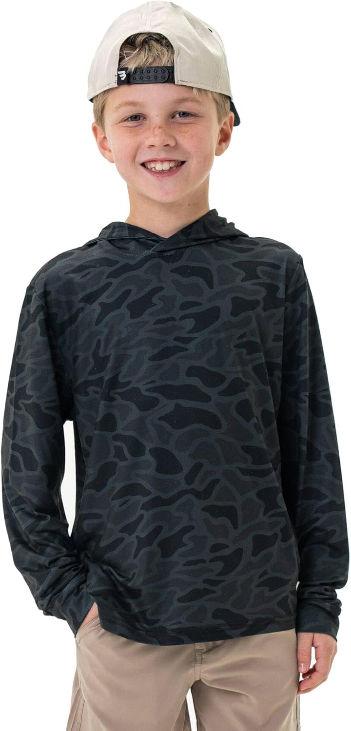 Burlebo Youth Performance Hoodie for Active Kids and Comfort