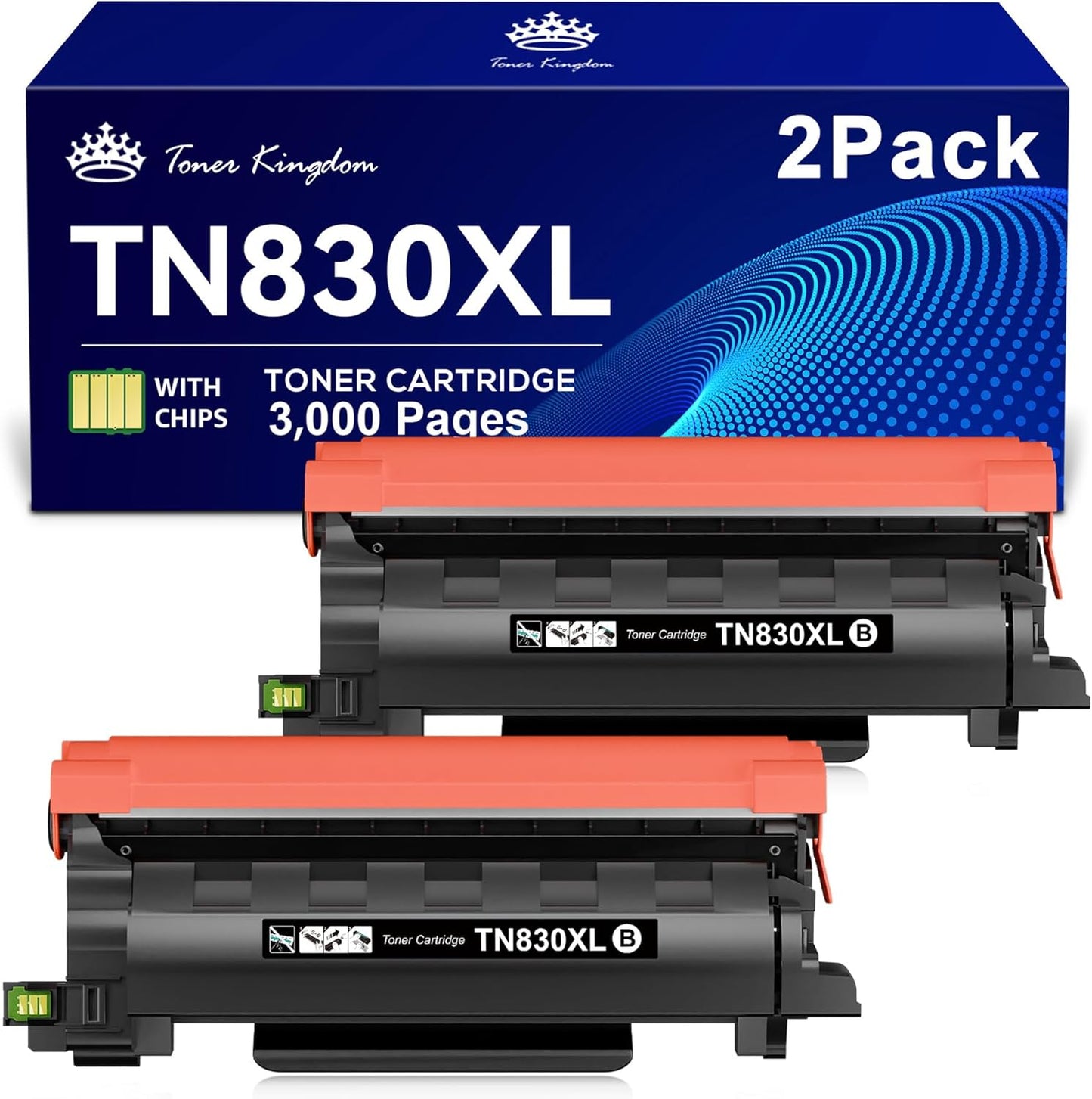 Toner Kingdom Compatible TN830XL Toner Replacement for Brother