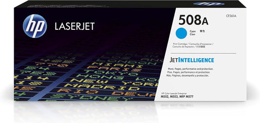 Vibrant Cyan Toner for HP LaserJet | Compatible with M552, M553, M577 Series