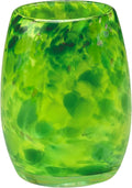 Votive Candle Holder Handmade Blown Glass - Colorful Accent Vase
