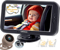 Baby Car Camera for Backseat 1080P - HD Night Vision, Easy Install