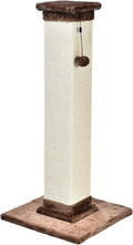 Cat Scratcher Post - Tall Jute Scratching Post for Cats and Kittens
