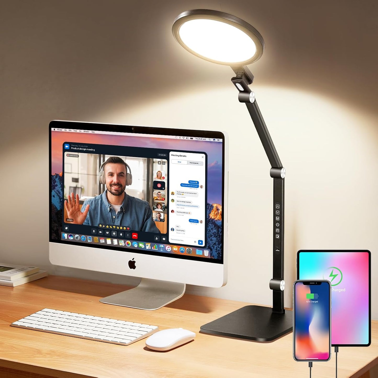Professional Video Conference Lighting for Crisp Zoom Calls
