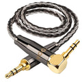 3.5mm Audiophile AUX Cable - OCC+Silver 90 Degree 0.5m