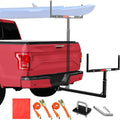 Truck Bed Extender Hitch Mount 2-in-1 Foldable - 500 lb Capacity