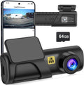 Dash Cam WiFi FHD 2K Dash Camera for Cars - Compact Hidden Design
