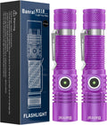 Rechargeable Tactical Flashlight - Compact High Lumen EDC Light