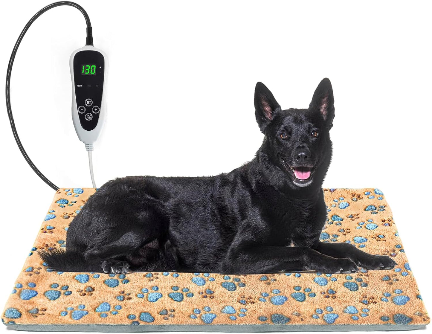 GOLOPET Large Dog Heating Pad with Smart Thermostat