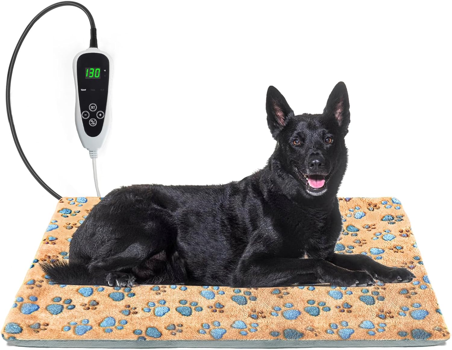 GOLOPET Large Dog Heating Pad with Smart Thermostat