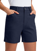 Women's 5 in Golf Shorts - Stretchy Lightweight Outdoor Shorts
