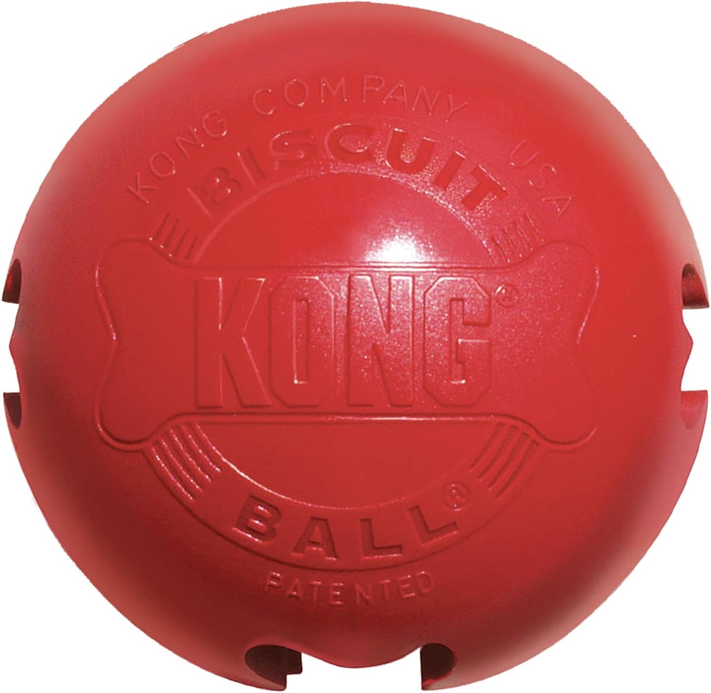 KONG Biscuit Ball - Durable Toy for Large Dogs