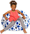 Posh Creations Bean Bag Chair 38in - Removable Washable Cover