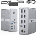 TobenONE DisplayLink Triple Monitor Docking Station - Triple 4K