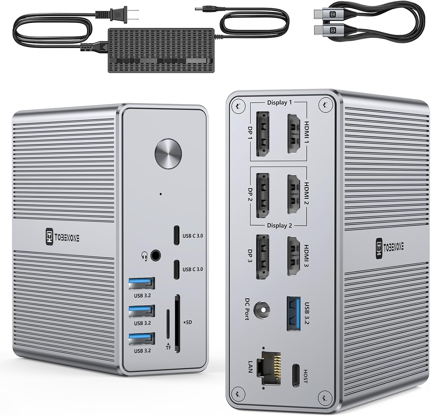Triple 4K Display Docking Station for Ultimate Productivity